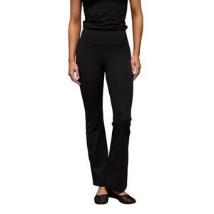 American Eagle AE The Everything High-Waisted Flare Leggings Black Size XL